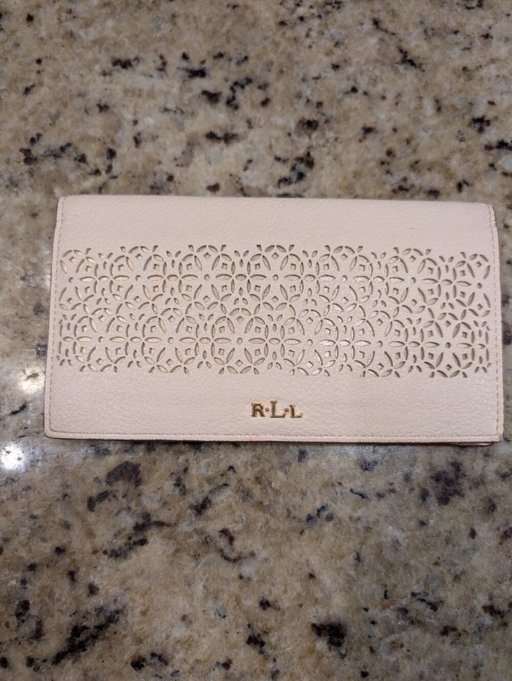 Ralph Lauren Cream Wallet